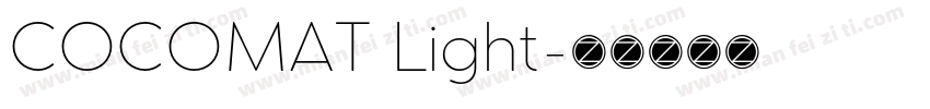COCOMAT Light字体转换